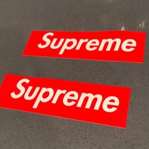 Supreme Stickers!